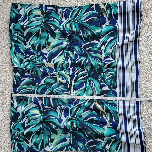 Kimono Monstera Leaf Tropical Wrap Jacket Beach Cover Up Vacation Top - Picture 8 of 10